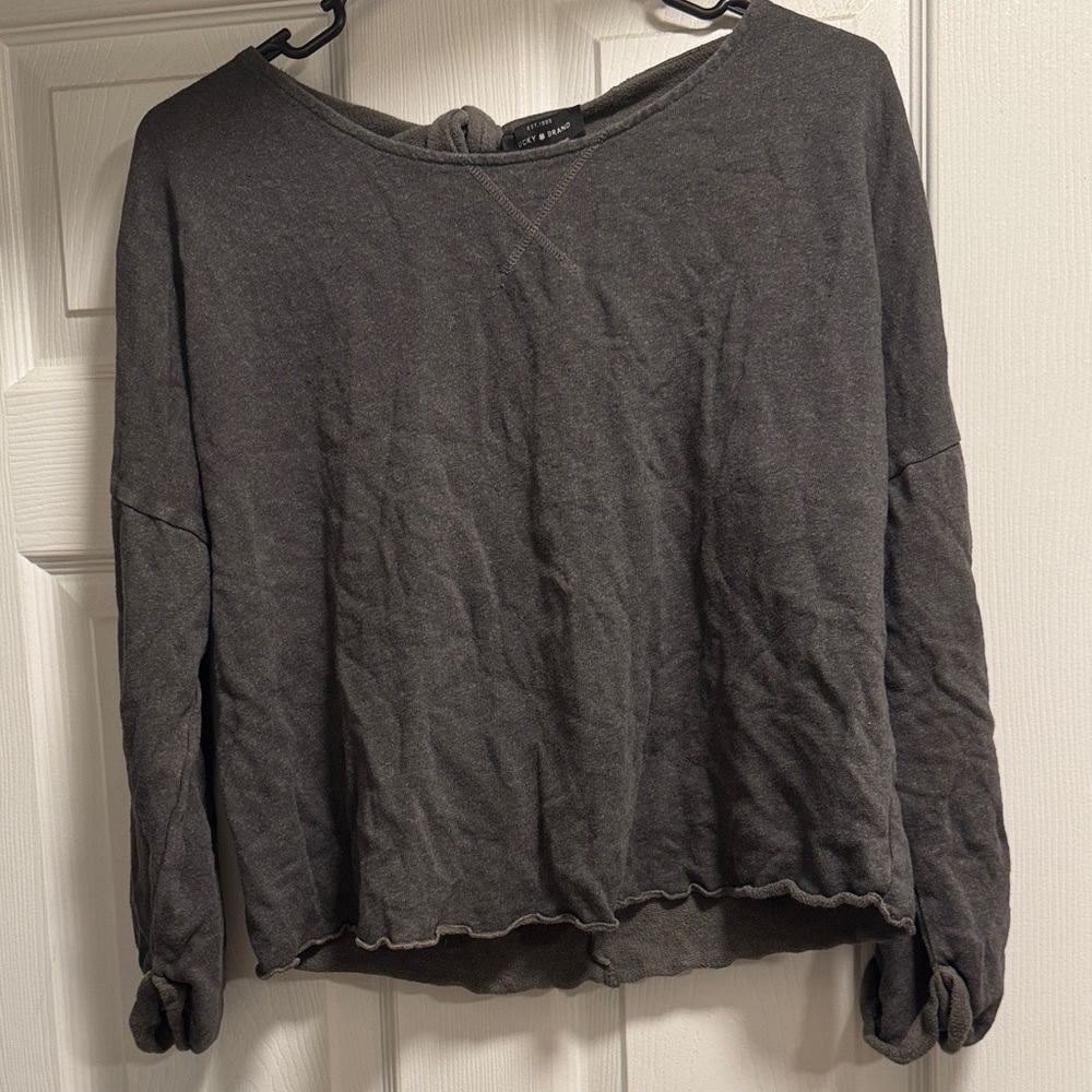 Lucky Brand Charcoal Sweatshirt